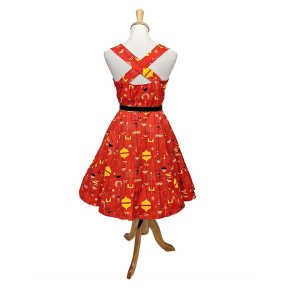 Sourpuss Midcentury Veronica Dress - Picture 3 of 4